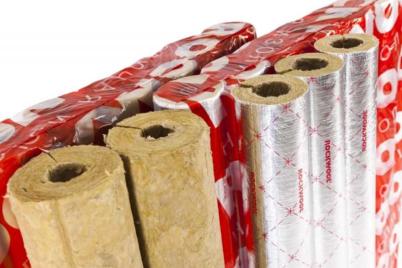 Цилиндры навивные кашированные фольгой Роквул 100 90х64