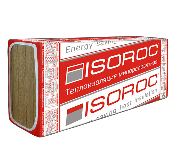 Утеплитель ISOROC П-75 1000х600х60 мм