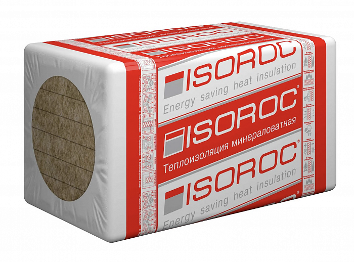 Утеплитель ISOROC ПП-75 1000х500х80 мм