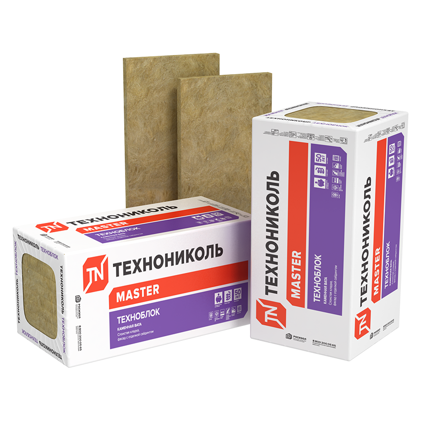 Утеплитель Технониколь Техноблок Проф 80х600х1200