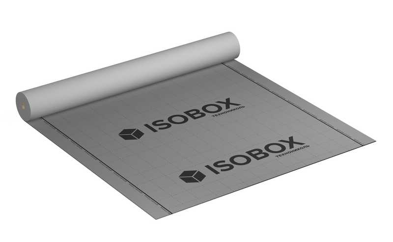 Гидро-ветрозащитая диффузионная мембрана ISOBOX 110 1.5х50 м
